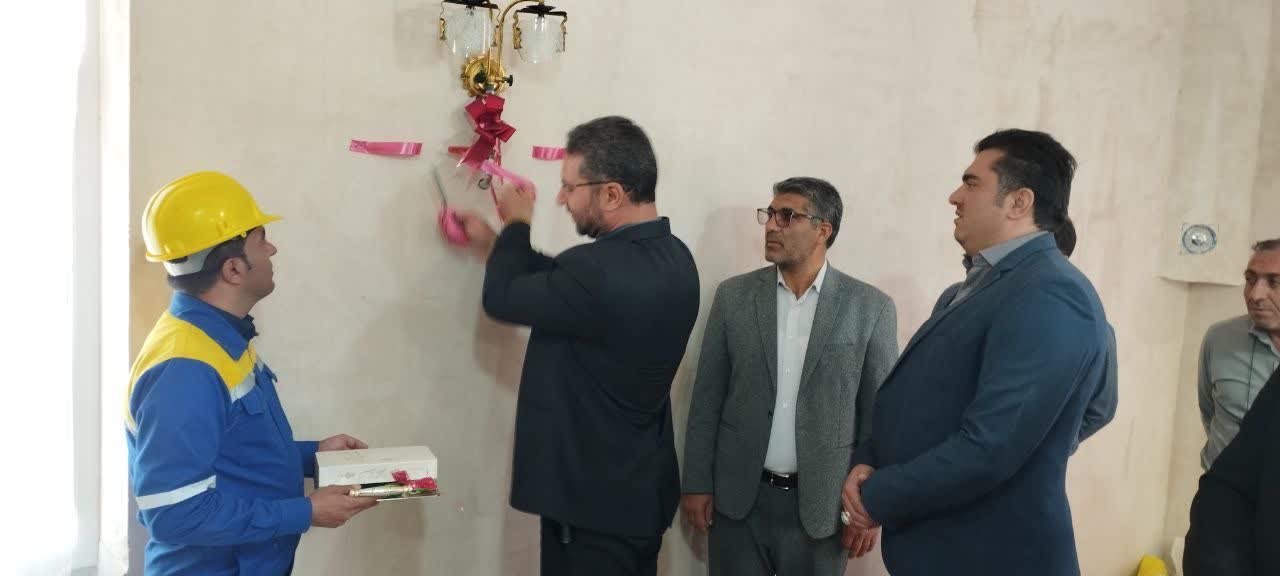 افتتاح گاز رسانی به روستاهای صفر مرزی چالدران