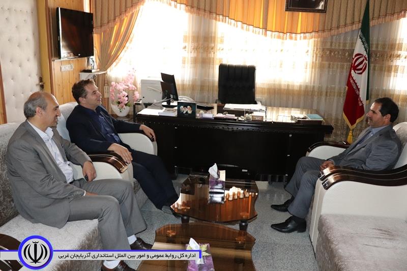 مدیرکل جهاد کشاورزی استان با محمدزاده فرماندار چالدران دیدار و گفتگو کرد