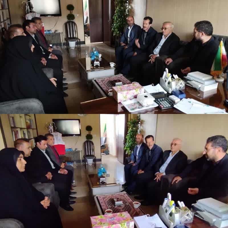 بررسی مسائل و مشکلات بخش دشتک با حضور فرماندار چالدران