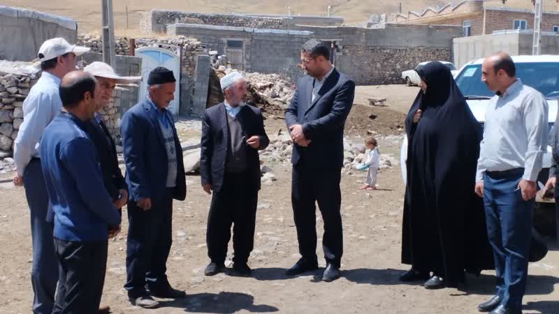 بررسی مسائل و مشکلات  روستای مرزی قلمه خاچ در چالدران