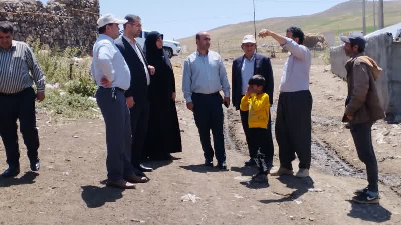 بررسی مسائل و مشکلات  روستای مرزی  مسعود آباد در چالدران