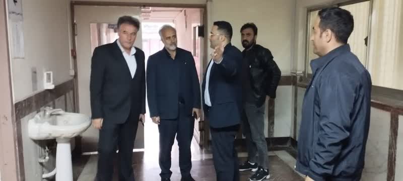 بازدید سرزده فرماندار چالدران از بیمارستان شهید بهشتی چالدران