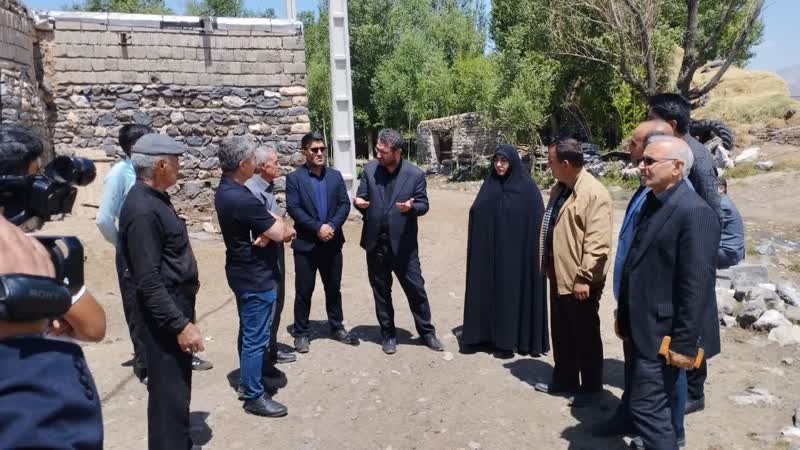 بررسی مسائل و مشکلات روستای طهماسب کندی بخش دشتک چالدران