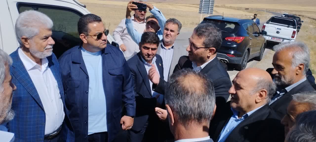 استقبال فرماندار چالدران از اعضای کمیسیون بهداشت و درمان مجلس شورای اسلامی  و معاون درمان وزیر بهداشت و درمان