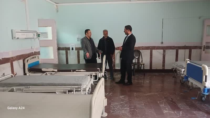 بازدید سرزده فرماندار چالدران از بیمارستان شهید بهشتی