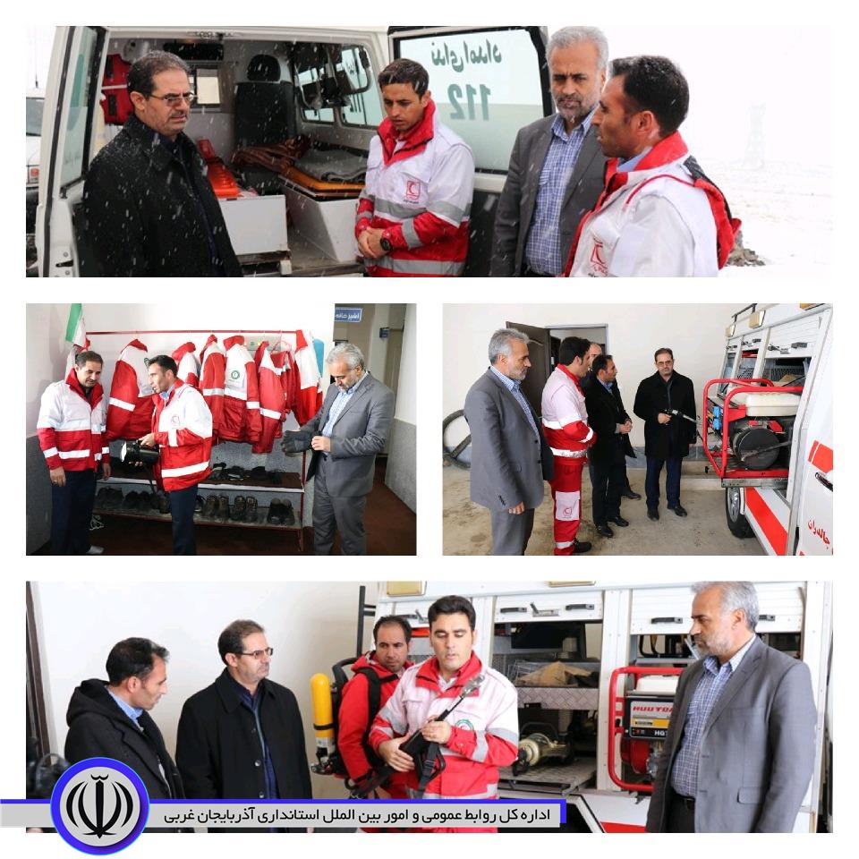 فرماندار چالدران:امسال بیش از 130میلیون تومان برای تجهیزات امدادی جمعیت هلال احمر اختصاص یافته است