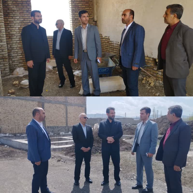 بازدید فرماندار چالدران از روند اجرائی طرح نهضت ملی مسکن