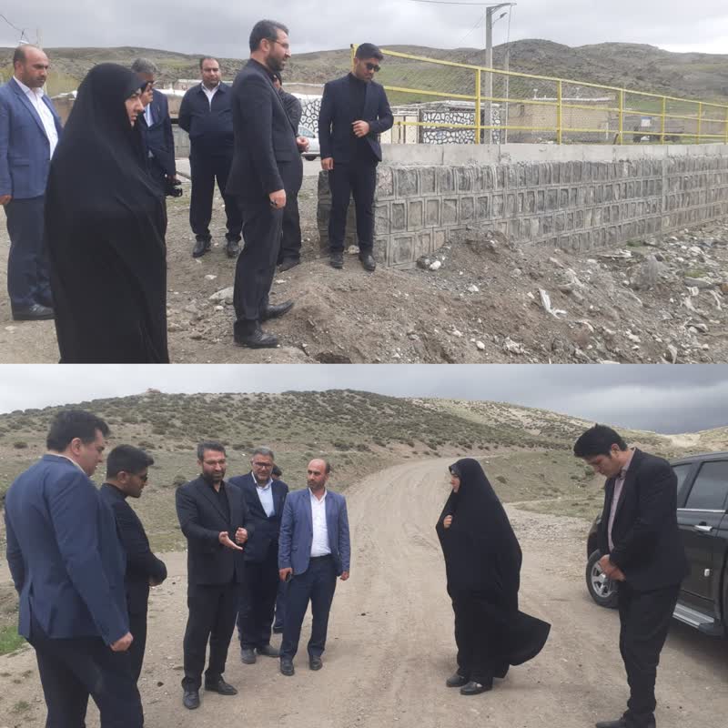 بررسی مسائل و مشکلات روستای قهرمان کندی بخش دشتک چالدران