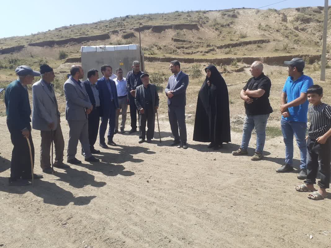 بررسی مسائل و مشکلات روستای قیان کندی بخش دشتک