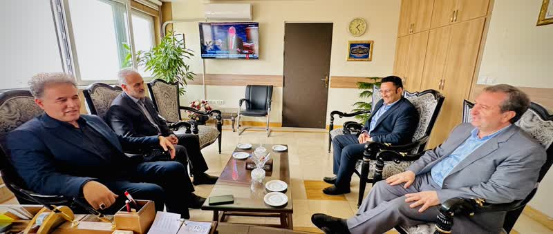 نشست فرماندار چالدران با مدیر کل حوزه استاندار