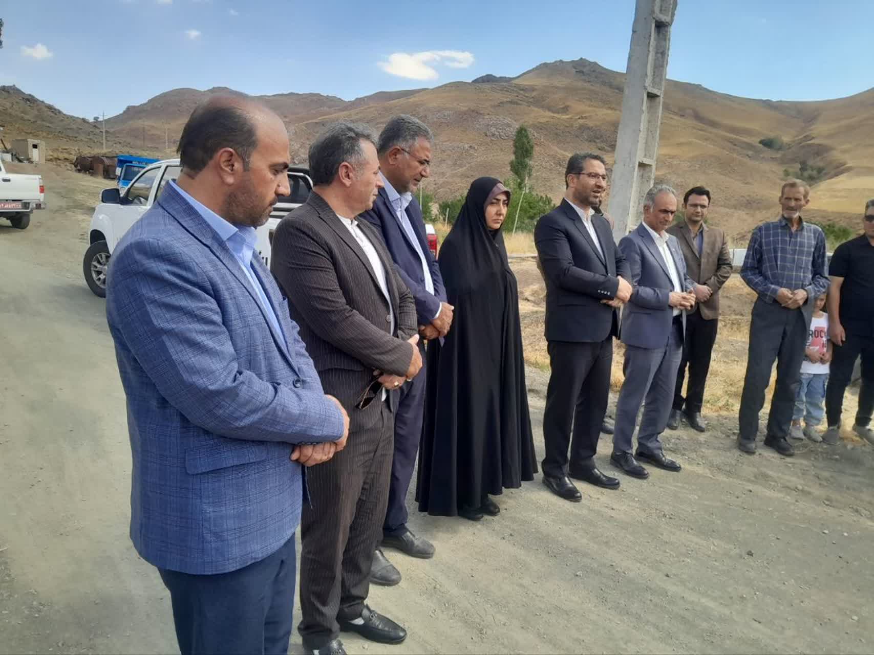 بازدید از روستای ساز آغل