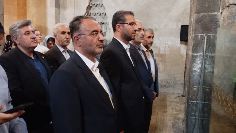 حضور سرپرست معاون  سیاسی و اجتماعی استانداری آذربایجان غربی و فرماندار چالدران در مراسم  سالیانه  مذهبی  قره کلیسا