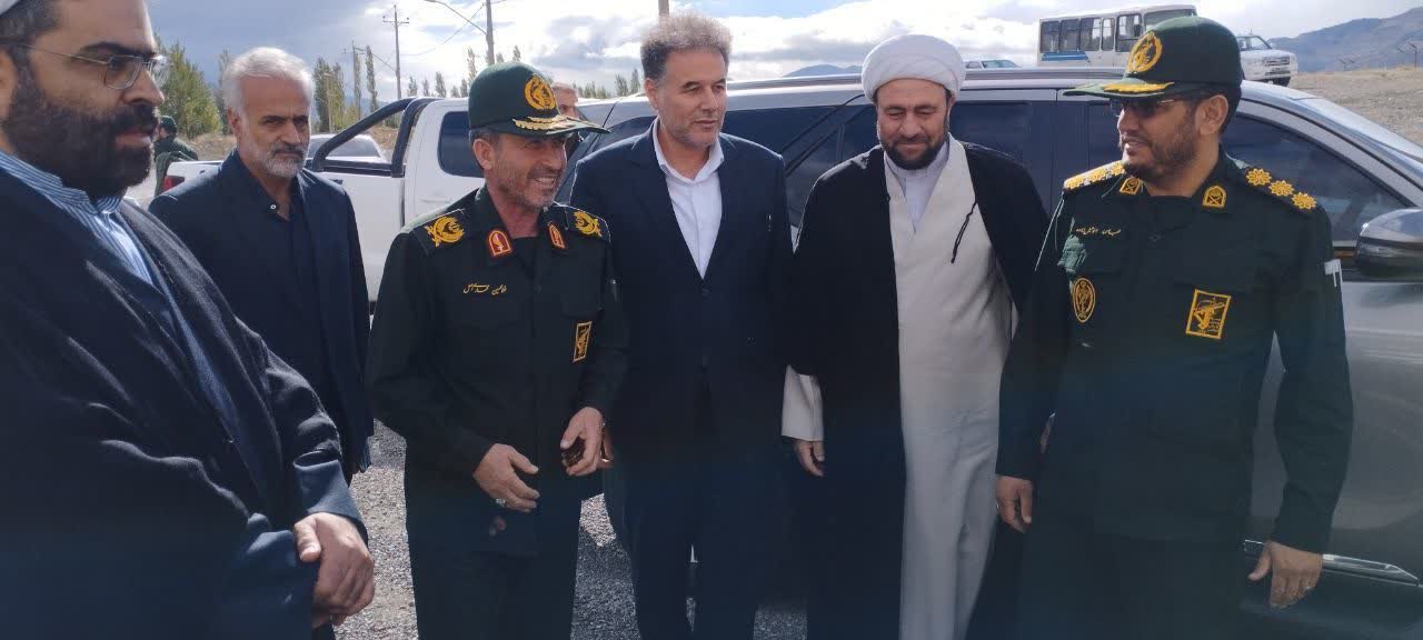 بازدید فرماندار  چالدران   از نمایشگاه  اسوه