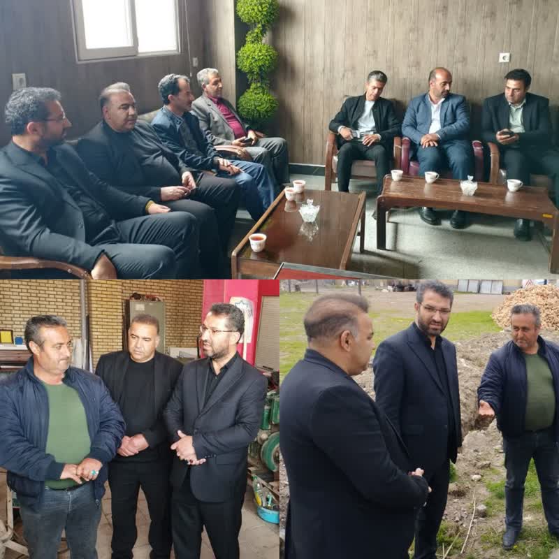 دیدار فرماندار چالدران با اعضای شورای شهر و شهردار آواجیق