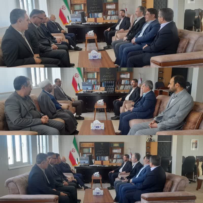 دیدار نوروزی روسای ادارات شهرستان چالدران با فرماندار