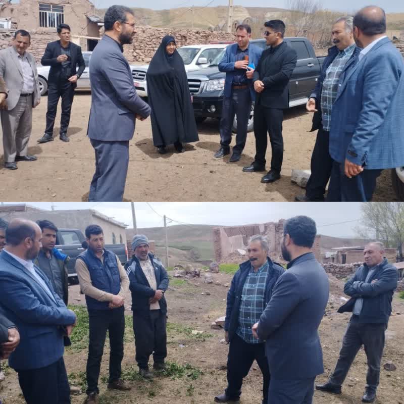 بررسی مسائل و مشکلات روستای پیر احمد کندی بخش دشتک چالدران