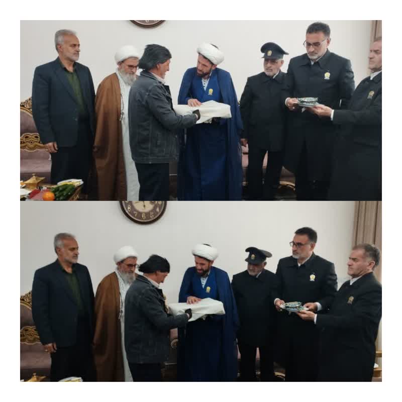 حضور کاروان «زیر سایه خورشید» درمنزل خانواده جانباز 8 سال دفاع مقدس در چالدران