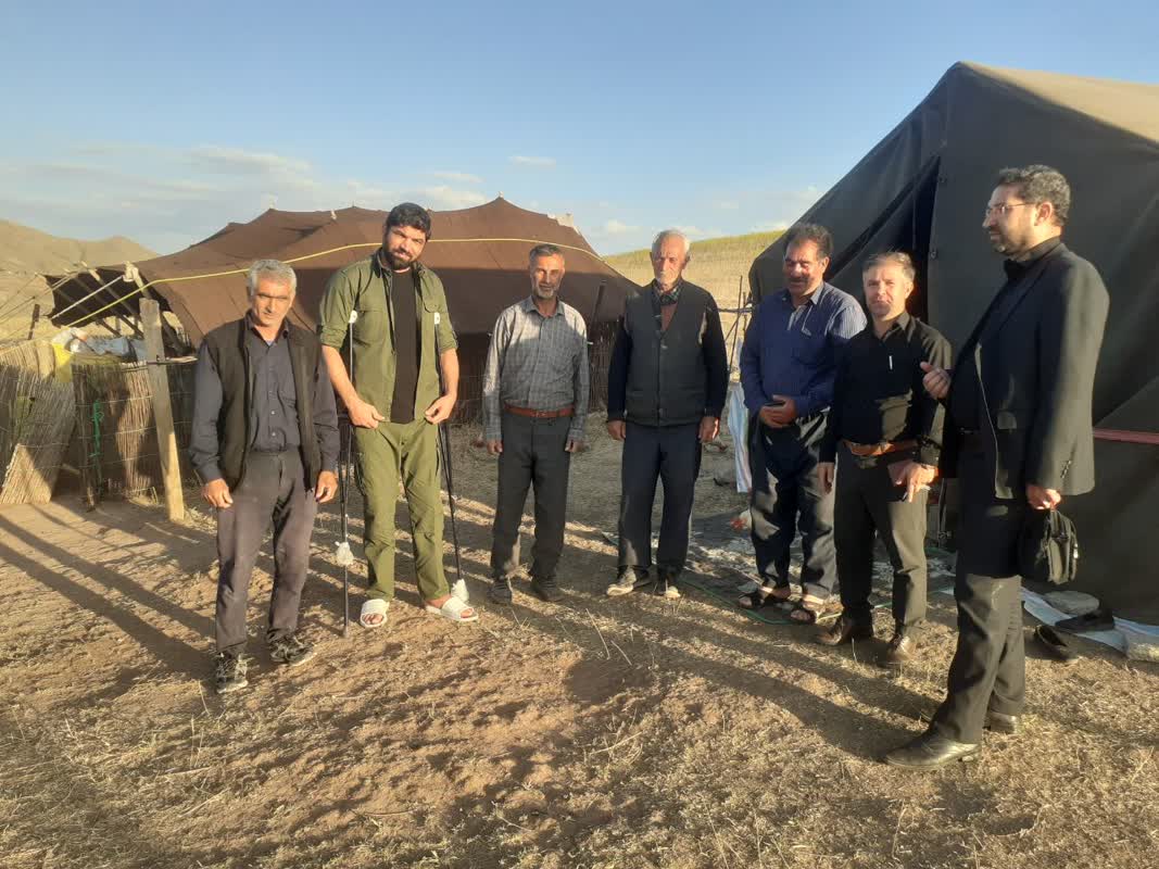 دیدار فرماندار چالدران با عشایر کوچ رو  مستقر در ییلاقات چالدران