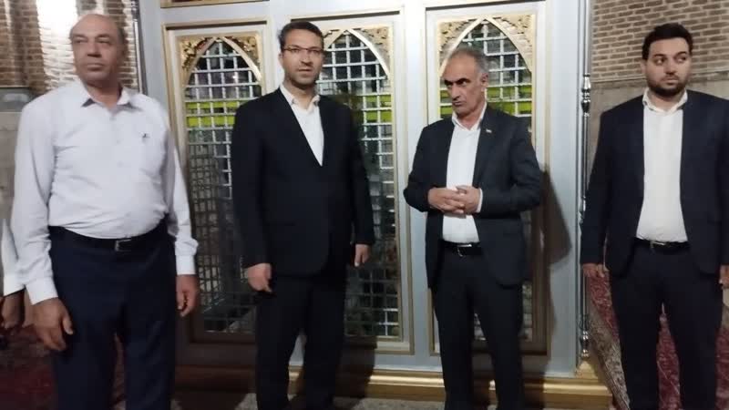 ادای احترام و نثار فاتحه بر مقام شامخ شهدای نبرد چالدران