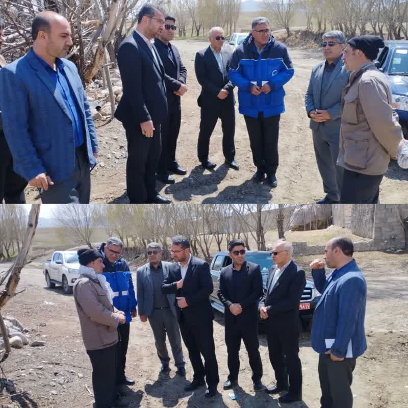 بررسی مسائل و مشکلات روستای محمد صلاح