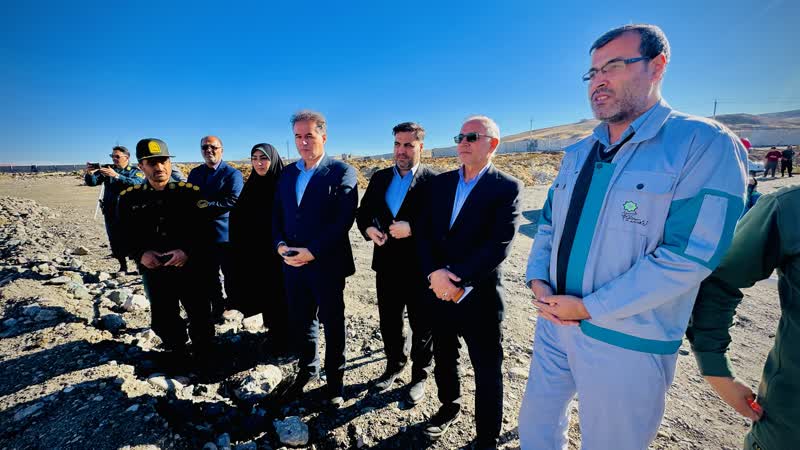 بازدید فرماندار چالدران از معادن شهدای آذربایجان و مرمریت شادلوی علیا