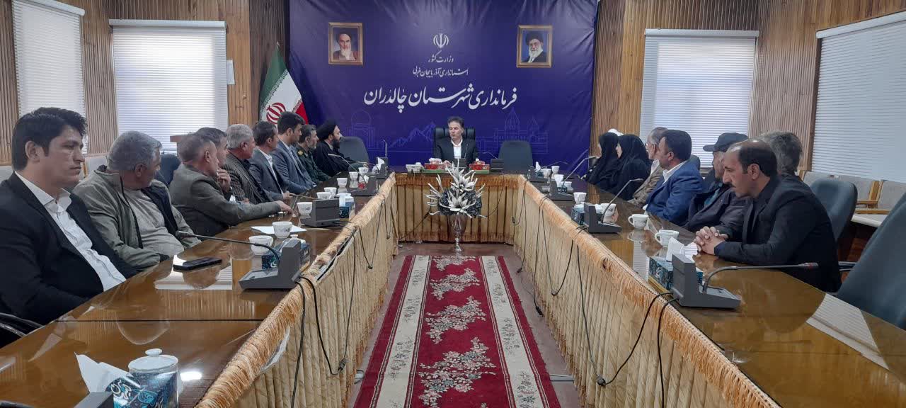 دیدار بخشدار دشتک ، روحانیون ، فرمانده و مسئول عقیدتی سپاه آواجیق ، شوراهای اسلامی بخش و دهیاران تابعه بخش دشتک  با صمد اکبری فرماندار چالدران