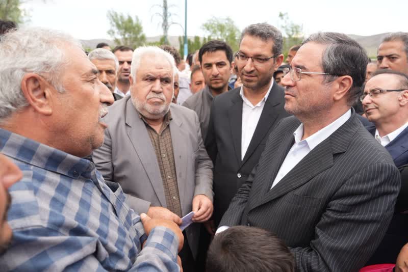 حضور استاندار محترم آذربایجان‌غربی در روستاهای بدولی و آواجیق شهرستان چالدران