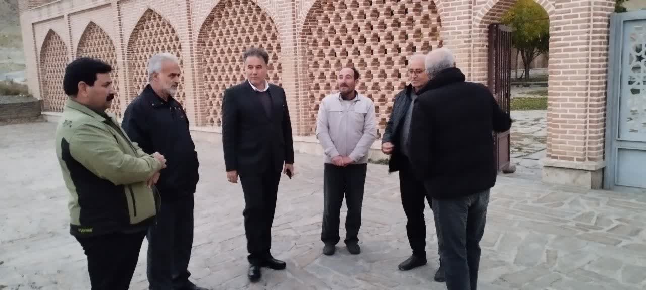 بازدید فرماندار چالدران از روند  اجرائی احداث سایت موزه باز نبرد چالدران