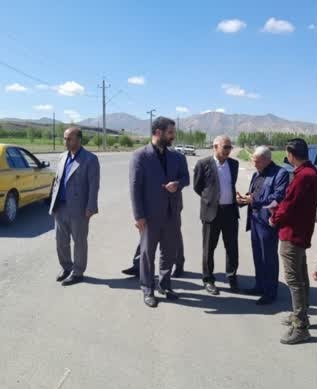 بازدید فرماندار چالدران از بلوار ملاصدار