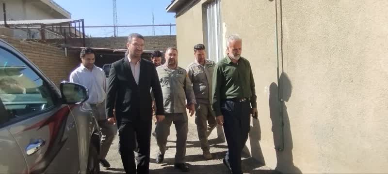 حضور سرزده  فرماندار چالدران از اداره حفاظت محیط زیست