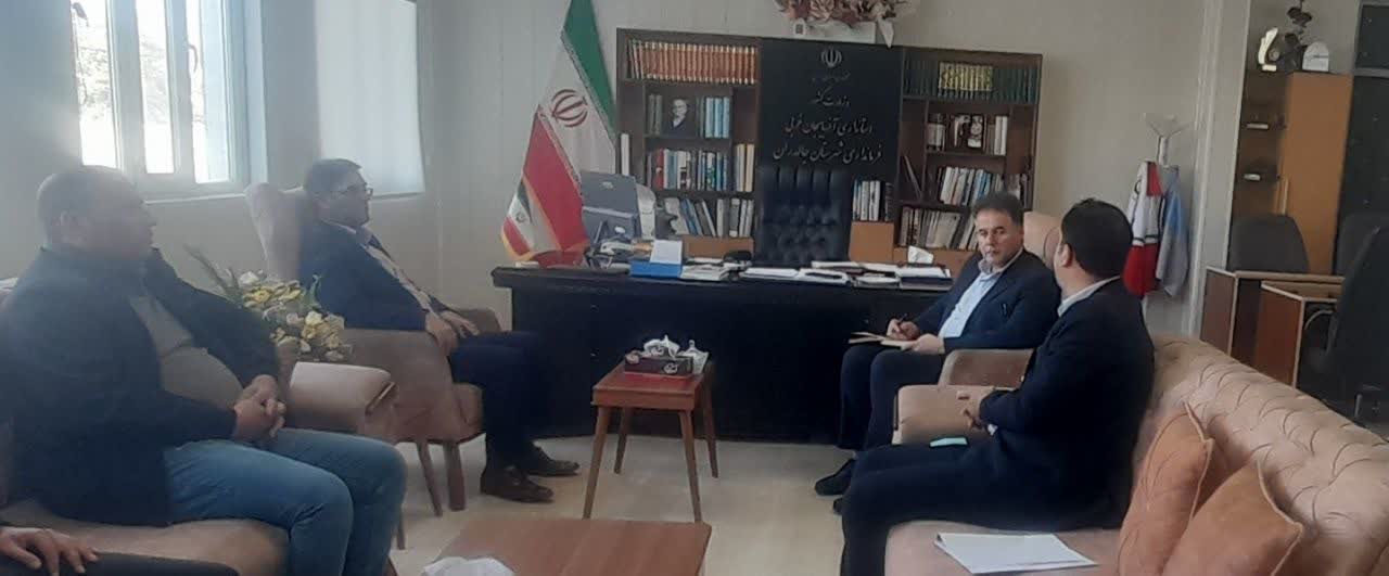 دیدار رئیس و  اعضای  دفتر  نظام مهندسی  ساختمان  چالدران  با فرماندار