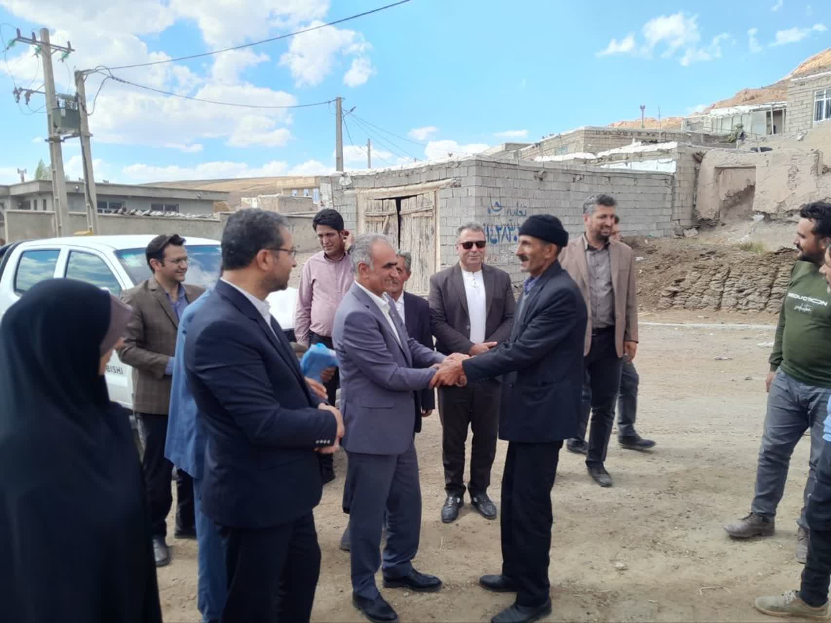 بازدید از روستای قزلسوری