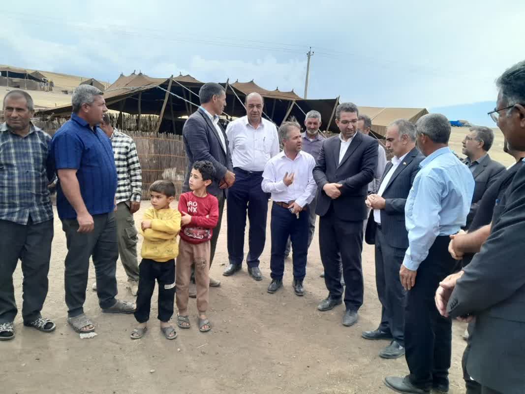 دیدار فرماندار چالدران و نماینده مردم شهرستانهای ماکو.چالدران.شوط و پلدشت در مجلس شورای اسلامی با عشایر کوچ رو  استقرار یافته در ییلاقات چالدران