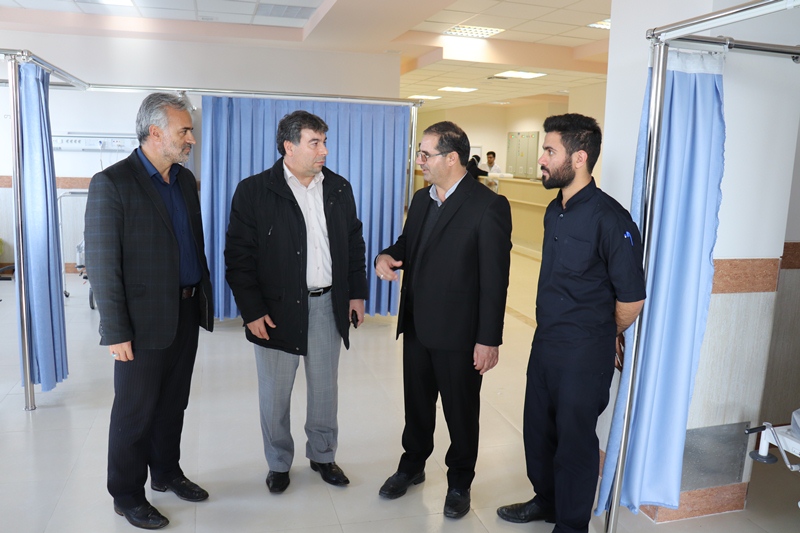 با پیگیری های مستمر محمدزاده فرماندار چالدران امروز بخش اورژانس بیمارستان شهید بهشتی این شهرستان آماده بهره برداری و ارائه خدمات درمانی به مردم شد.