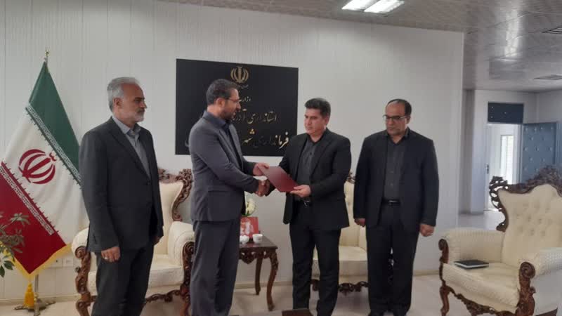 معارفه مدیر جدید آموزش و پرورش چالدران