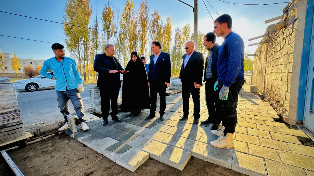 حضور فرماندار شهرستان چالدران در بخش دشتک