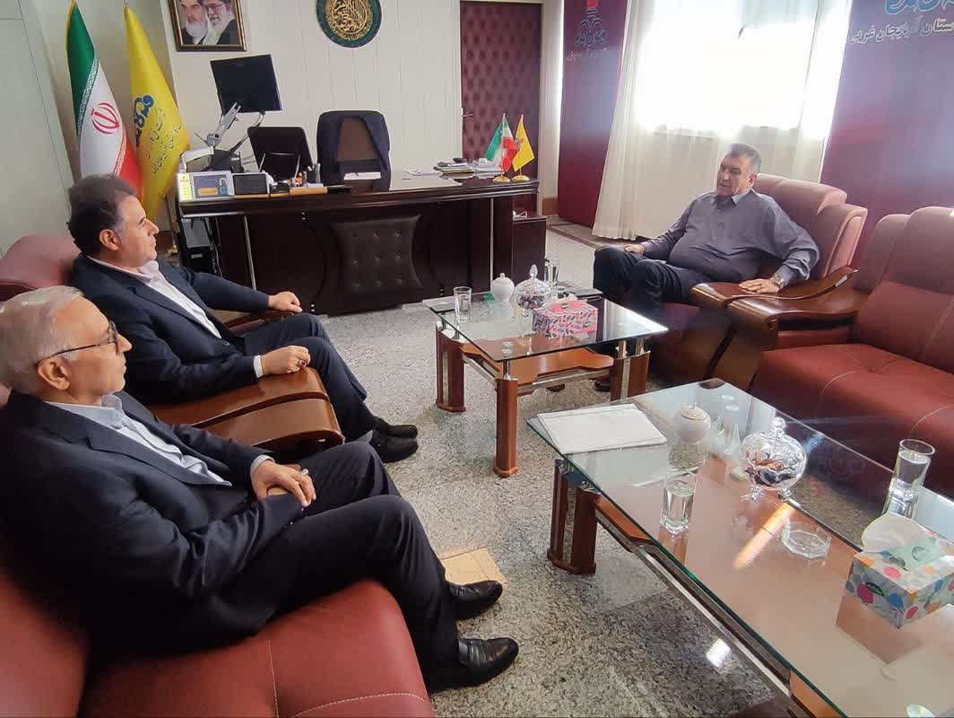 نشست فرماندار چالدران با مدیرکل شرکت گاز استان آذربایجان غربی