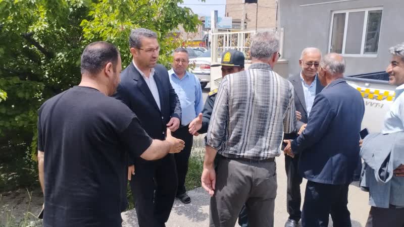 بازدید فرماندار چالدران از اداره راهداری و حمل و نقل جاده ای