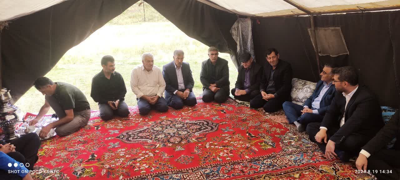 📸گزارش تصویری 💢بازدید محمد رضا عبدالله نژاد فرماندار چالدران به همراه بخشدار مرکزی ،مدیر کل امور عشایر و مدیرکل دامپزشکی از ییلاقات رووجیک شهرستان چالدران