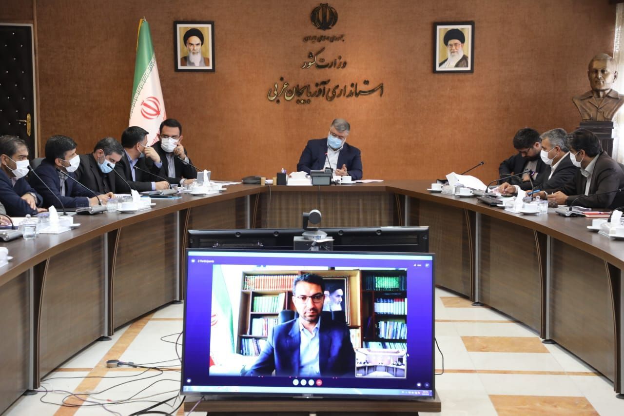 بررسی آخرین وضعیت روند اجرای مصوبات سفر شهرستانى استاندار آذربایجان‌غربی به شهرستان چالدران