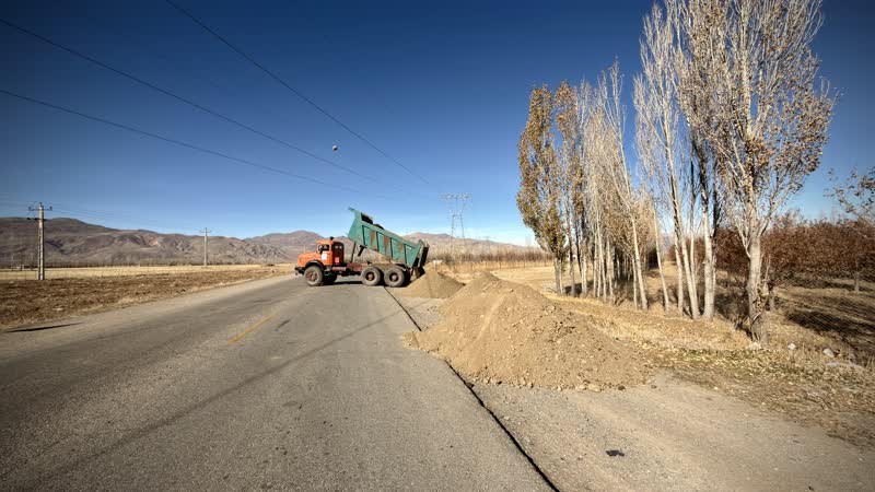 آغاز بهسازی جاده سلامت ورزشی در محور آغ‌سو – آب‌گرم به‌دستور فرماندار چالدران