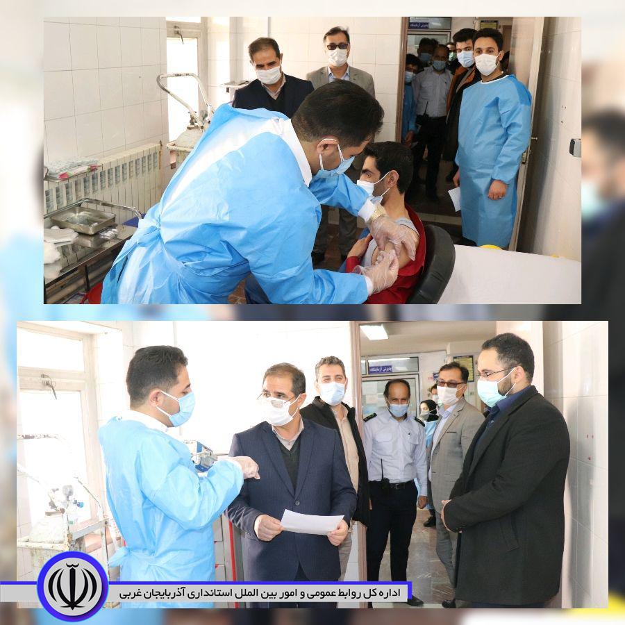 🔻واکسیناسیون علیه بیماری کووید19، امروز با حضور محمد زاده فرماندار و دکتر علیزاده مدیر شبکه بهداشت و درمان چالدران تزریق واکسن اسپوتنیک V، در بیمارستان شهید بهشتی چالدران آغاز شد.