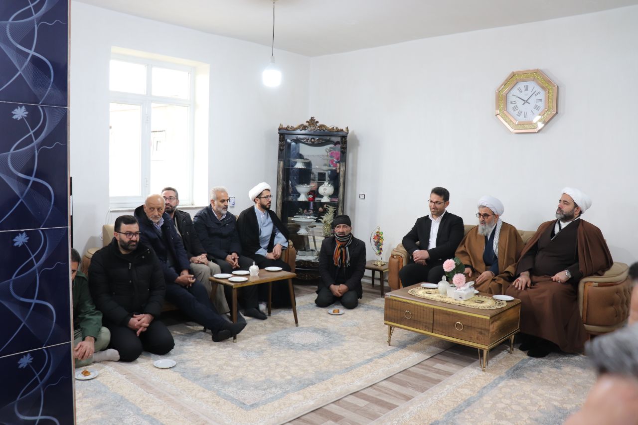 افتتاح ساختمان خانه عالم در روستای قرخ بلاغ از توابع بخش مرکزی شهرستان چالدران