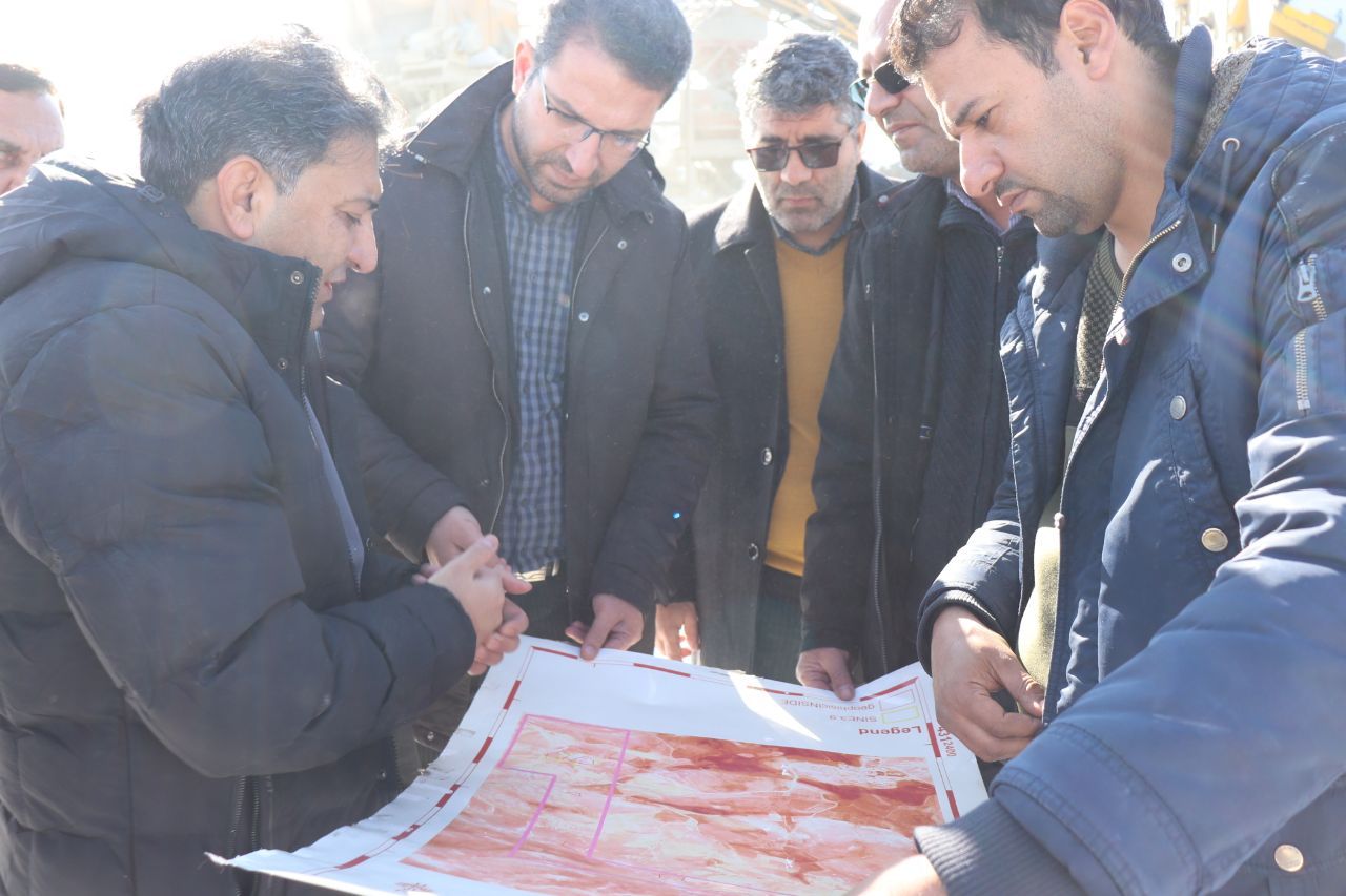 بازدید میدانی فرماندار چالدران از معدن فعال سنگ آهن واقع در روستای انبار ماران