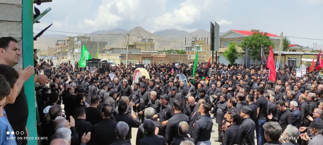 حضور فرماندارشهرستان چالدران در مراسم های عزاداری روز عاشورا