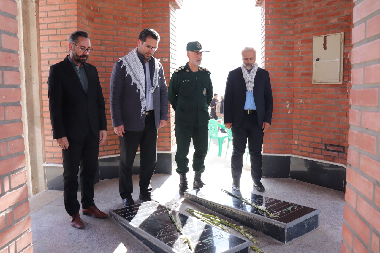 حضور فرماندار در مراسم اردوی کاروان راهیان نور بسیج دانش آموزی سپاه شهرستان چالدران