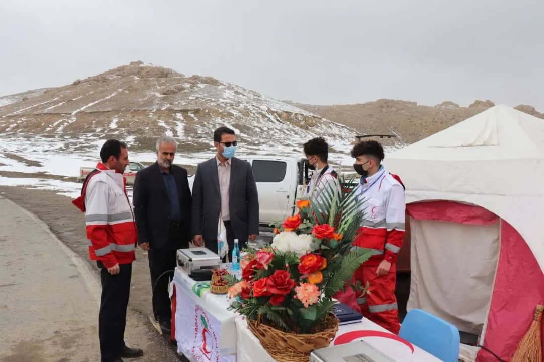 ✅عبدالله نژاد فرماندار شهرستان چالدران به همراه ابراهیم زاده معاون سیاسی، امنیتی و اجتماعی فرماندار این شهرستان از پایگاه نوروزی هلال احمر در قره کلیسا بازدید کرد.