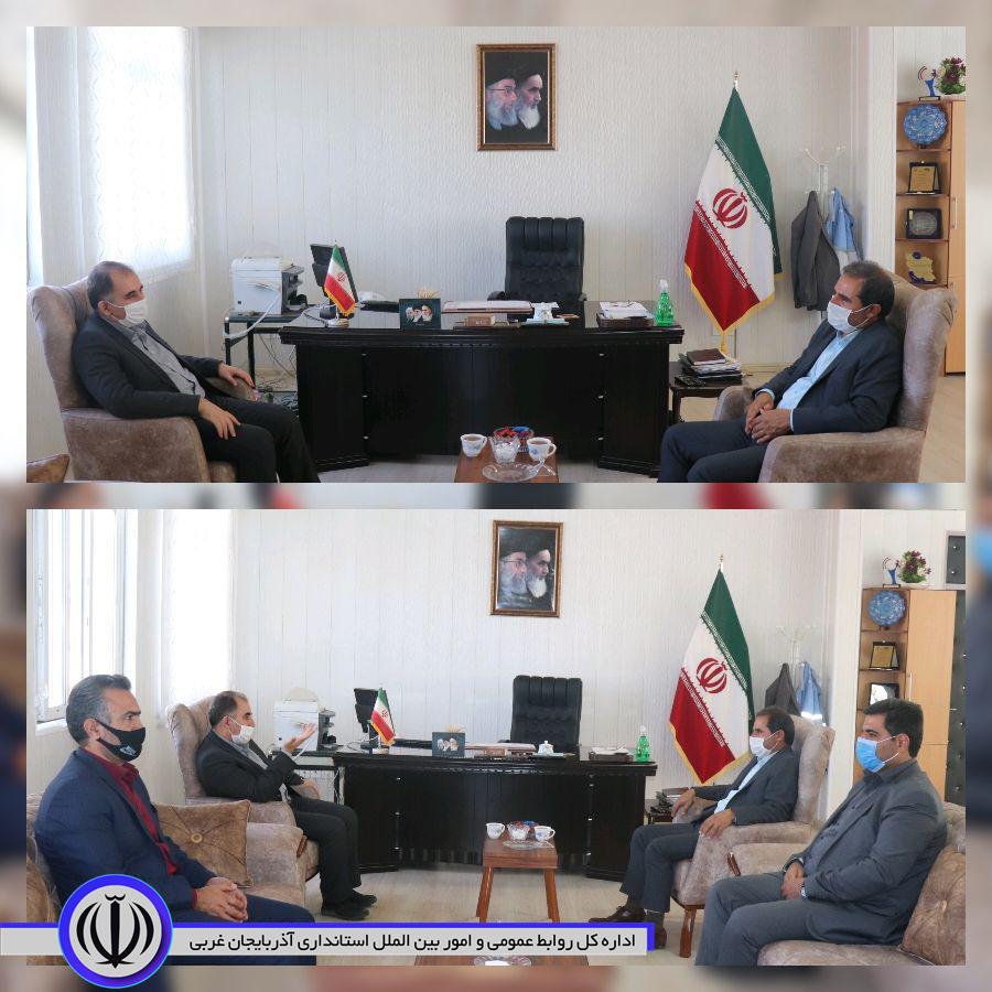 ✅مدیر کل منابع طبیعی و آبخیزداری استان با محمد زاده فرماندار چالدران در خصوص بررسی مسائل و مشکلات حوزه منابع طبیعی و آبخیزداری شهرستان چالدران دیدار و بحث و گفتگو کرد.