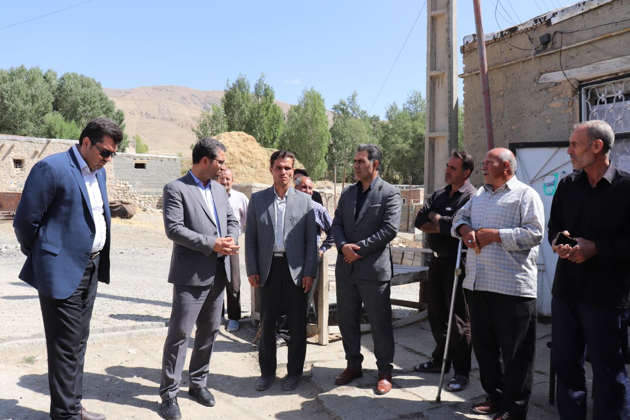 بازدید فرماندار شهرستان چالدران از روستای قرنقو