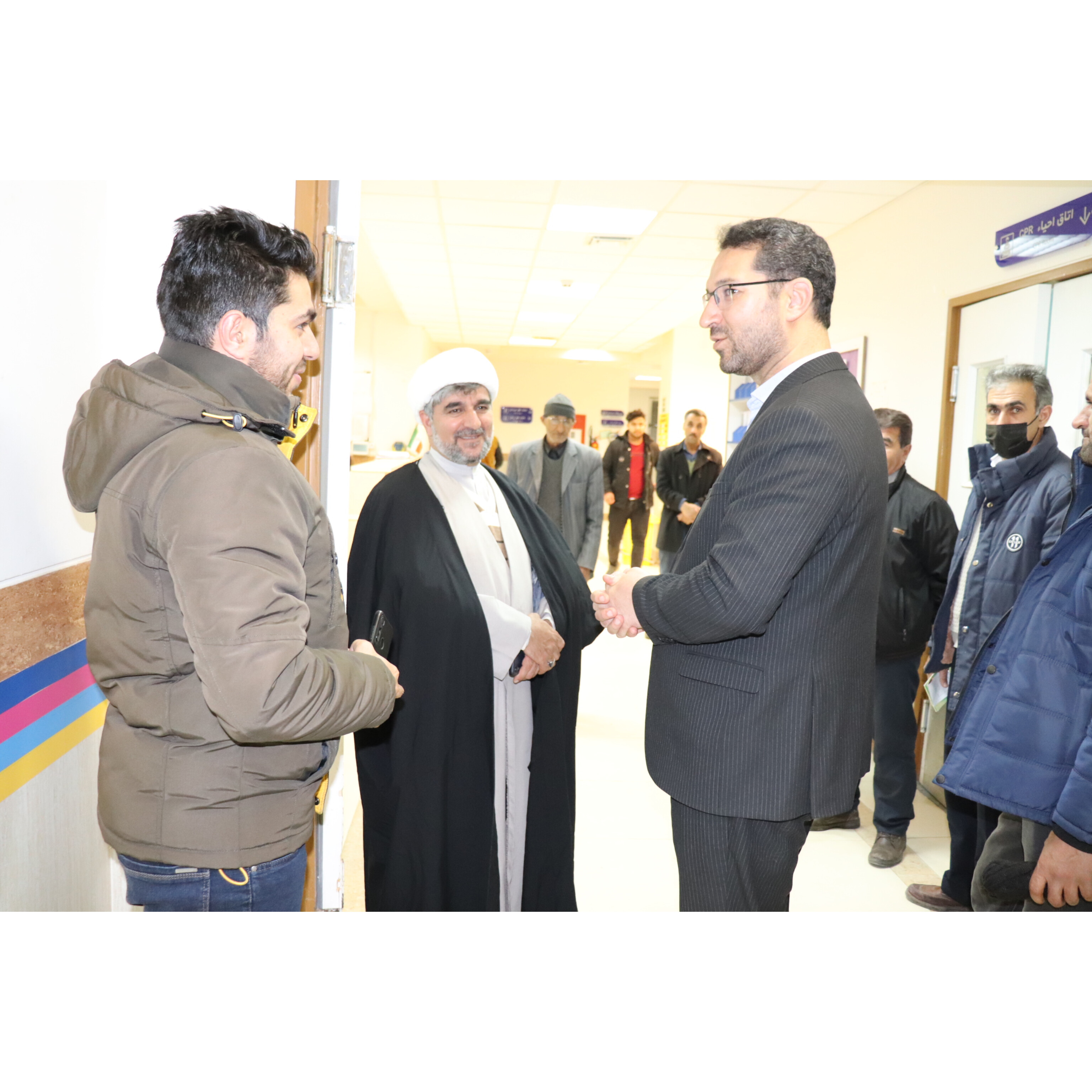 بازدید سرزده و شبانه فرماندار چالدران از بیمارستان شهید بهشتی
